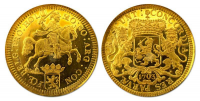 Foto voor Record opbrengst van 60.500 euro voor gouden afslag munt Holland bij VerzamelaarsVeiling